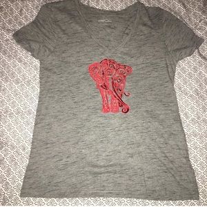 Alabama elephant v neck